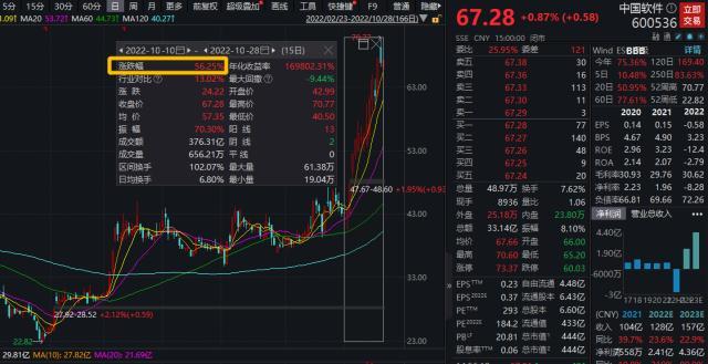 15日大涨56%，中国软件的底气在哪里？信创“万亿蓝海”能否走出蓝图-中证信息技术有限公司