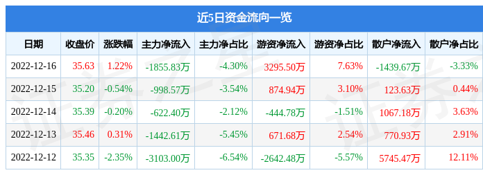 【推荐】中国人寿60162812月16日主力资金净卖出185583万元中国人寿公司财务报表分析