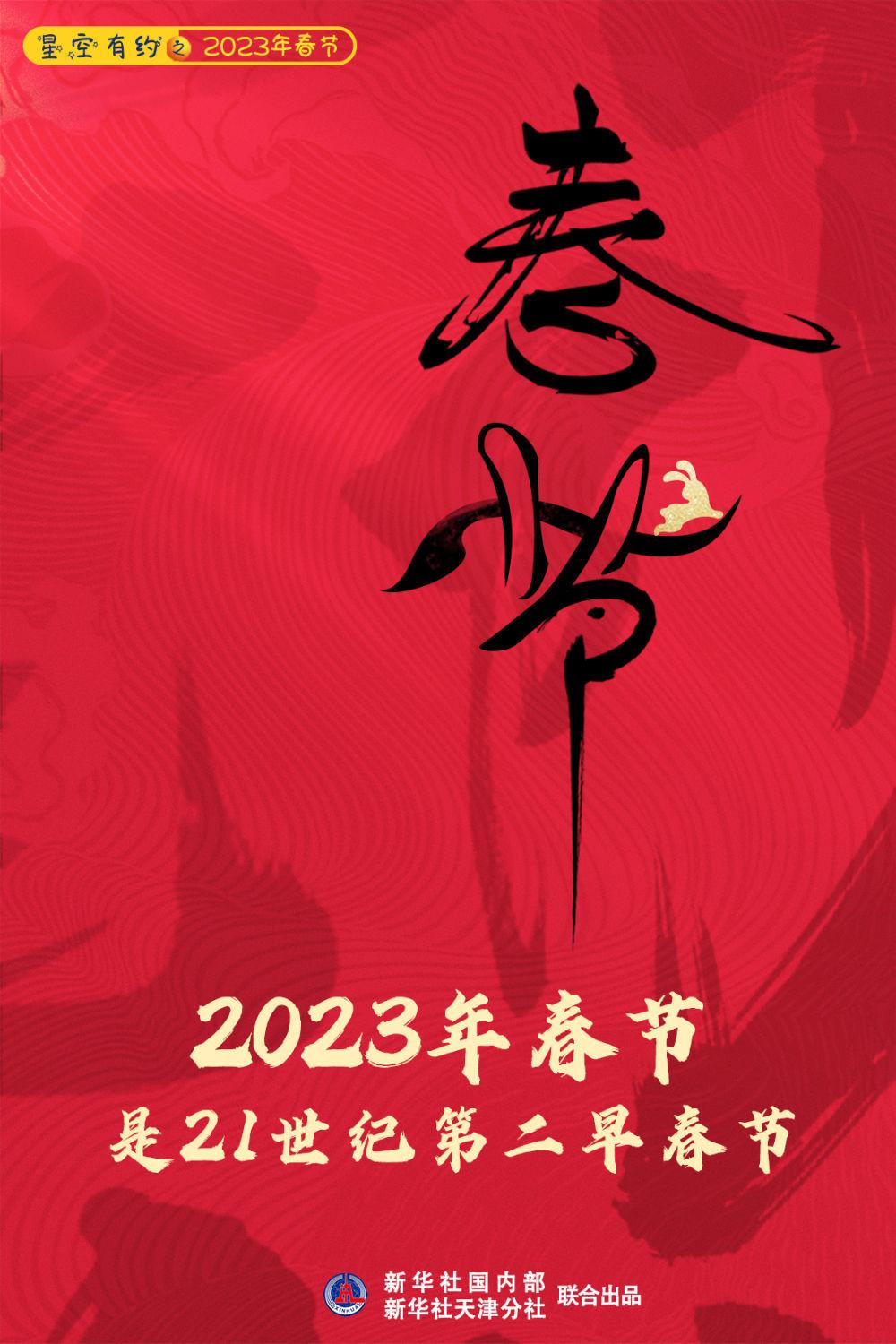 【推荐】你知道吗？2023年春节是21世纪第二早春节-21世纪多少年了