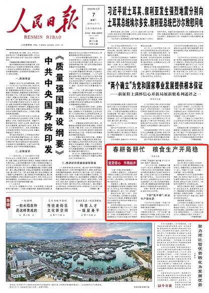 《人民日报》头版点赞山东省禹城市复合种植大豆亩产创出高产纪录-一市亩地一年能打多少大豆