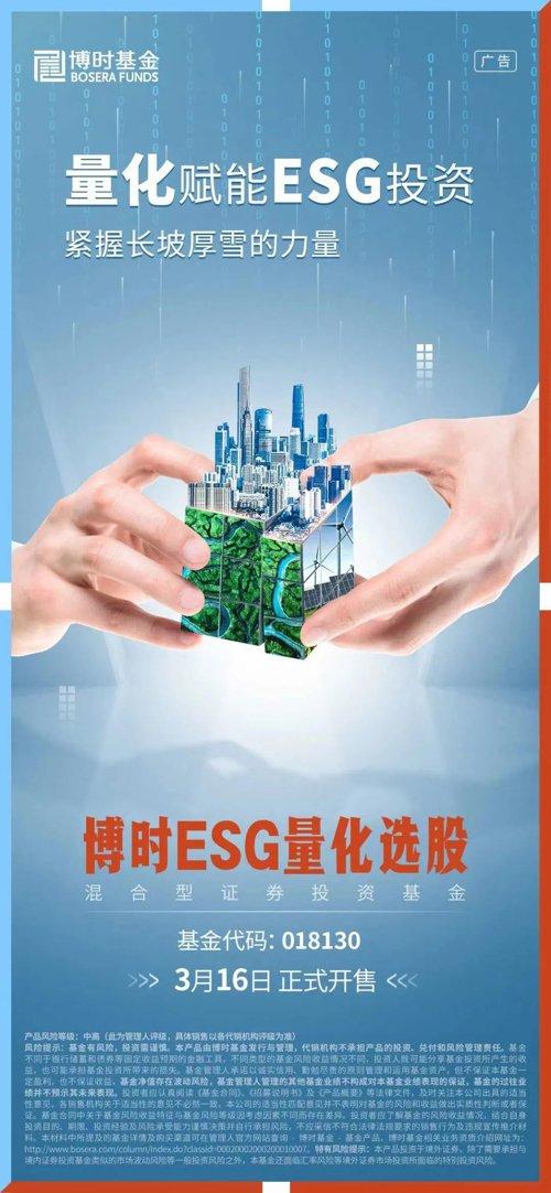 “雷达扫描”多因子选股博时ESG量化选股混合火热发售中-博时基金查询