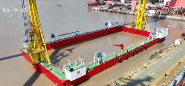 “乾动2号”深远海养殖平台投放下水一年可养殖大黄鱼约200吨-海洋养殖业股票资讯