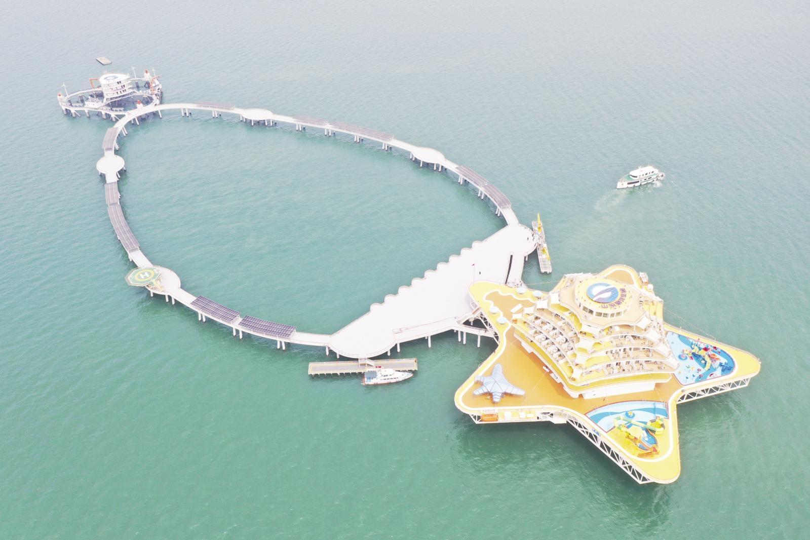 “耕海1号”二期海洋牧场综合体运营启动，年可接待游客15万人次以上-山东海洋商业投资有限公司