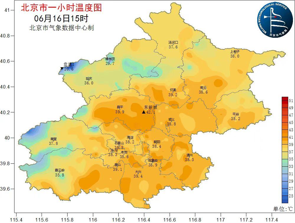 北京今日最高气温已超39℃，打破同期纪录，请查收防中暑指南-北京最低温度是多少