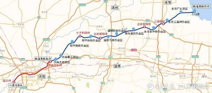 清河入海⑤｜小清河航线“大脑”：三河汇一闸，闸室标准等同三峡-水路货运多少钱一公里