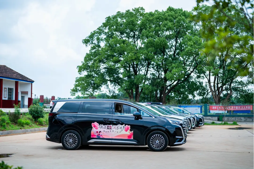 “腾势汽车阅读推广日”公益行动走进岳阳县黄秀小学-晨基金