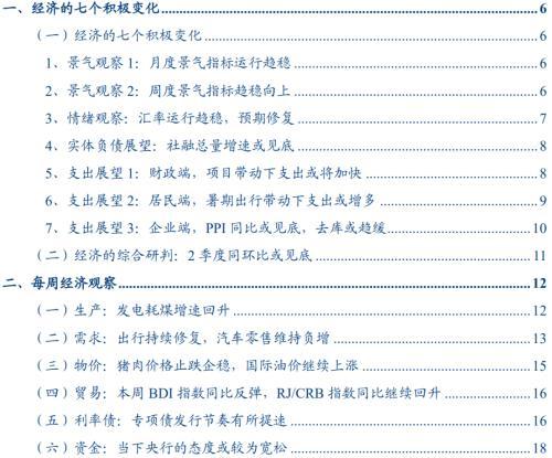 【推荐】华创宏观：经济的7个积极变化-180亿一年利息多少钱
