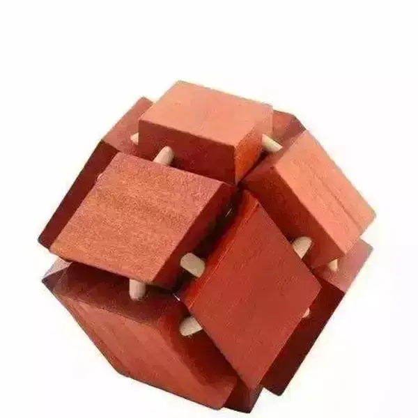 六根孔明锁怎么拼装，如何组装六根孔明锁（“百变”鲁班锁，你能拆开吗）
