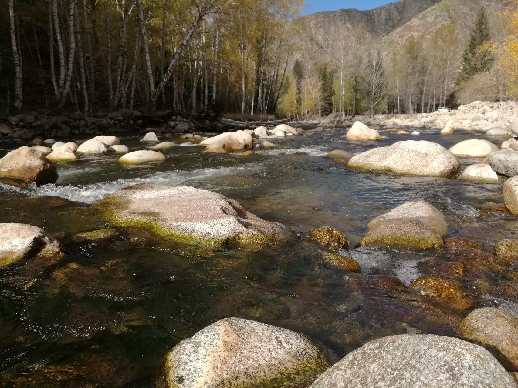 ins日落背景图，客桥.ins风落日背景图/夕阳终会落到你身上 你也会快乐一场，微信头像（品思克兰河）