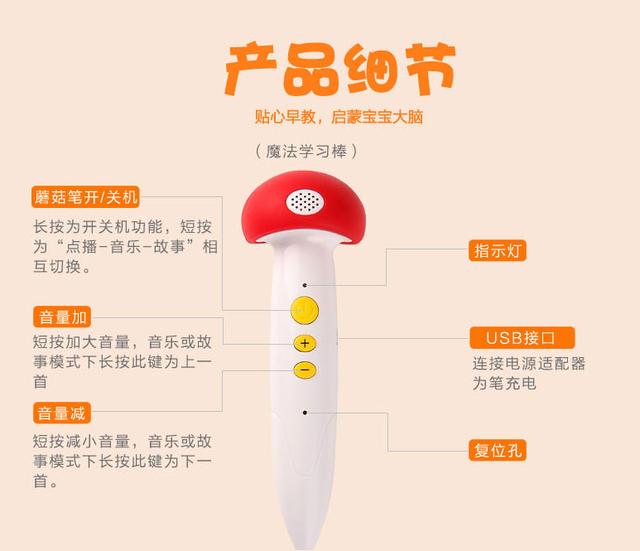 儿童点读笔有哪些功能，点读笔的功能有哪些（宝宝学知识最好的小帮手）