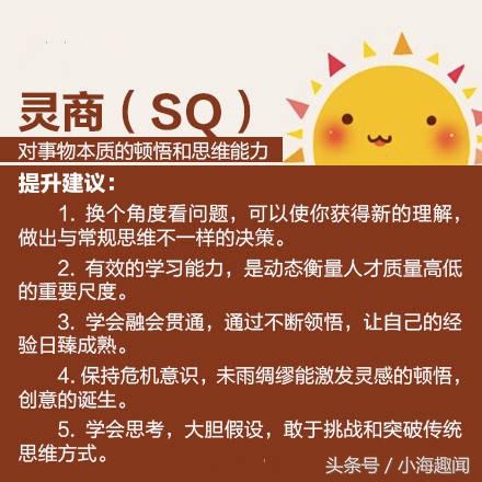 智商情商等五大商，五商是哪五商（还有你不知道的七商）