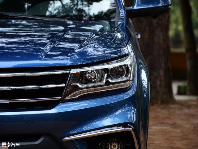 外观逐步进化 东风风行城市SUV景逸X5，外观逐步进化（爱卡试驾东风风行景逸X5）