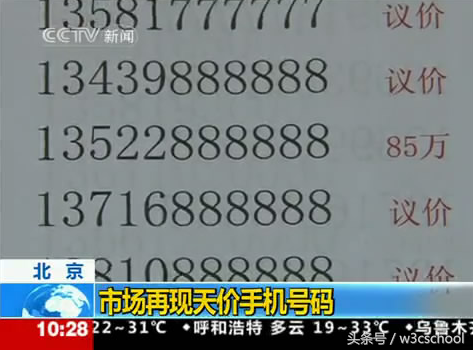 手机的区号是什么比如北京的，中国手机的区号是什么（这个手机号卖到1928万的天价）