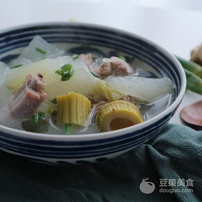 冬瓜排骨汤的做法，玉米冬瓜排骨汤的做法（#苏泊尔鲜煮唯快#冬瓜排骨汤）