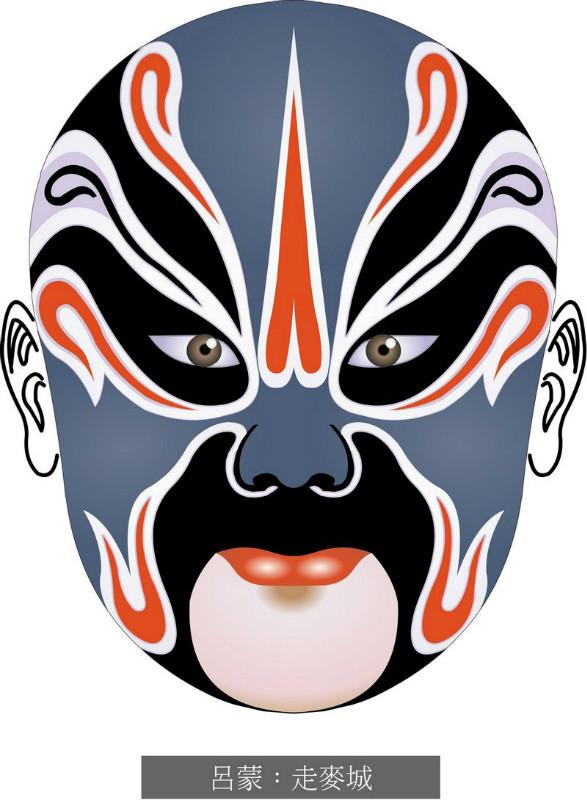 忠勇侠义的京剧脸谱是什么颜色,京剧脸谱表示忠义侠勇的是什么颜色(有