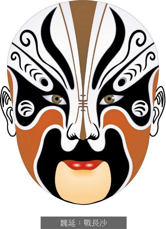 忠勇侠义的京剧脸谱是什么颜色,京剧脸谱表示忠义侠勇的是什么颜色(有