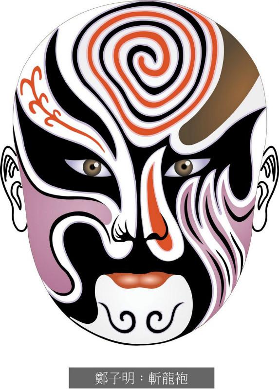 忠勇侠义的京剧脸谱是什么颜色,京剧脸谱表示忠义侠勇的是什么颜色(有