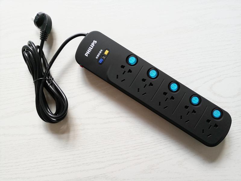 带漏电保护的插座品牌有哪些，带漏电保护插座什么牌子的好（所以安全——飞利浦智能防漏电插排体验）