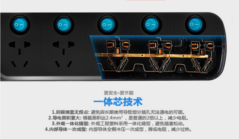 带漏电保护的插座品牌有哪些，带漏电保护插座什么牌子的好（所以安全——飞利浦智能防漏电插排体验）