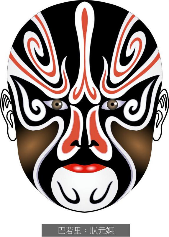 忠勇侠义的京剧脸谱是什么颜色,京剧脸谱表示忠义侠勇的是什么颜色(有