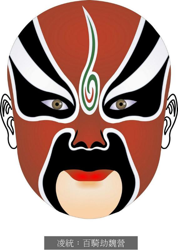 2,有趣的国粹脸谱