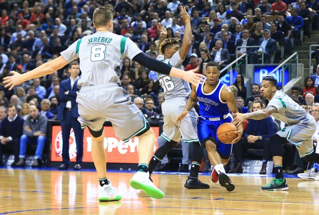 篮球——NBA常规赛：猛龙胜凯尔特人