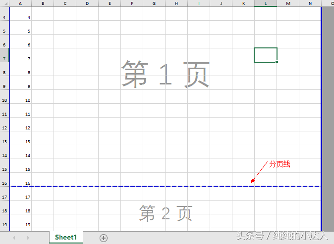 excel分页预览怎么调整范围，excel怎么设置分页预览和调整每页的内容（EXCEL小技能~关于分页）