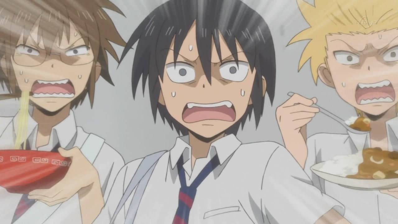 校园女神是人形马桶，在校园女神墙上加了一位女生QQ（盘点那些没有女主角的动漫！）