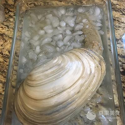 河蚌清理步骤图解视频教程，河蚌清理步骤图解 禁忌（象拔蚌刺身<附处理全过程>）