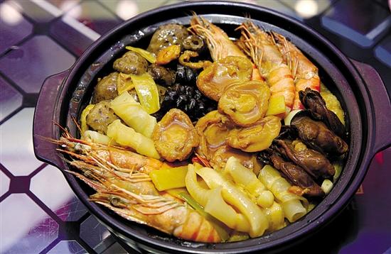 客家盆菜全家福，吃传统盆菜年味好意头