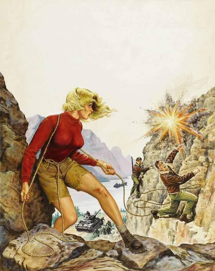 绝地求生98k简笔画，绝地求生98k简笔画视频（美国大兵同美丽女朋友一起打鬼子）