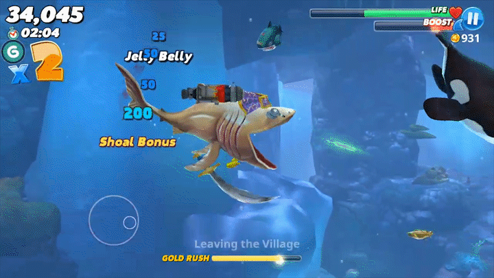 饥饿的鲨鱼世界，饥饿鲨世界最新更新出的鲨鱼（《饥饿鲨鱼世界》用外挂吃尽全世界也填不饱你的欲望）