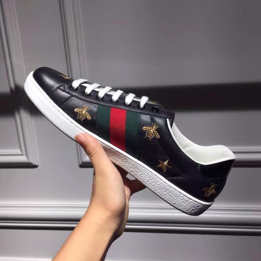 42.5码是uk多少42.5码的鞋子uk是多少，GUCCI蜜蜂星星刺绣球鞋UK8码9码¥3XXX