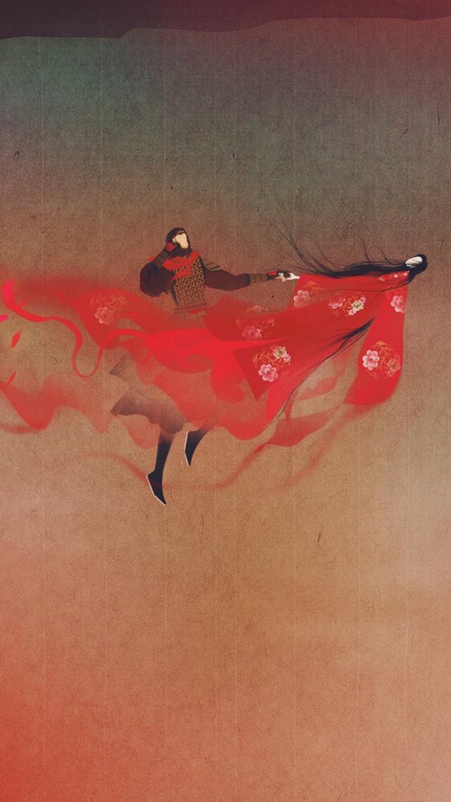 大话西游无脸插画图片,大话西游无脸插画图片手绘(如今转身拥抱,从此