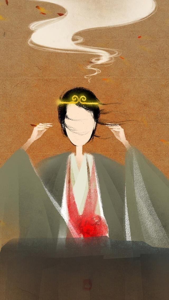 大话西游无脸插画图片,大话西游无脸插画图片手绘(如今转身拥抱,从此