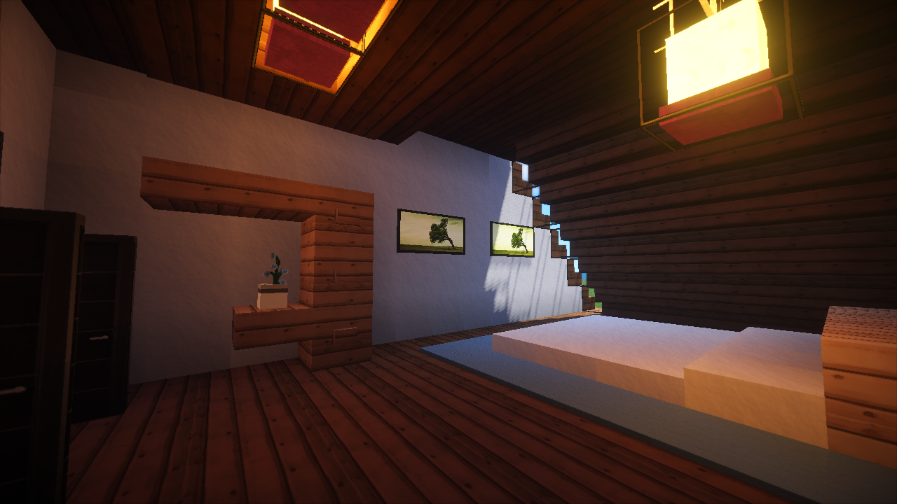 我的世界别墅教程，君墨教你做30x30木屋别墅