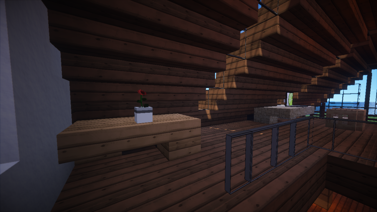 我的世界别墅教程，君墨教你做30x30木屋别墅