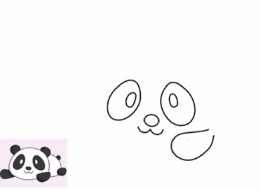 国宝大熊猫简笔画，国宝熊猫简笔画（画超萌超简单的熊猫简笔画）