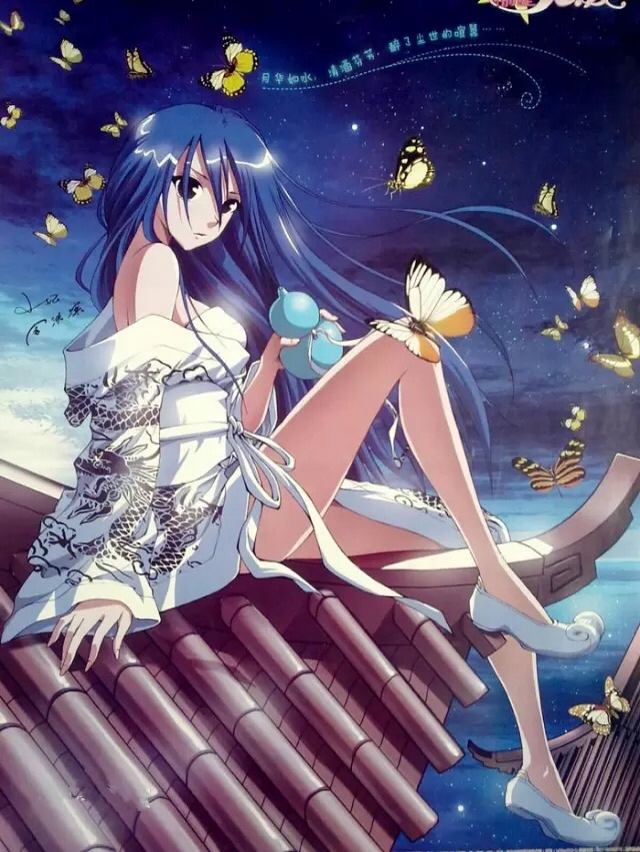 滑头鬼之孙奴良鲤伴，滑头鬼之孙奴良鲤伴头像（使用冰的九个动漫角色）