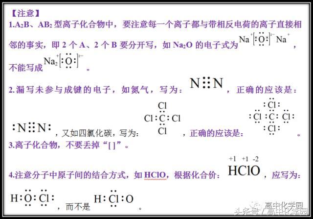 氮气的电子式是什么，用电子式表示氮气的形成（高一化学电子式及其书写技巧）