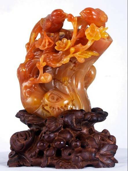 台山玉中的混沌神物,台山玉石之乡(从默默无闻中跃起)