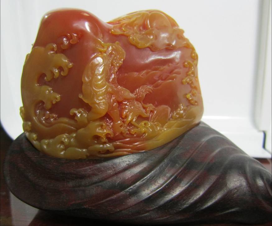 台山玉中的混沌神物,台山玉石之乡(从默默无闻中跃起)