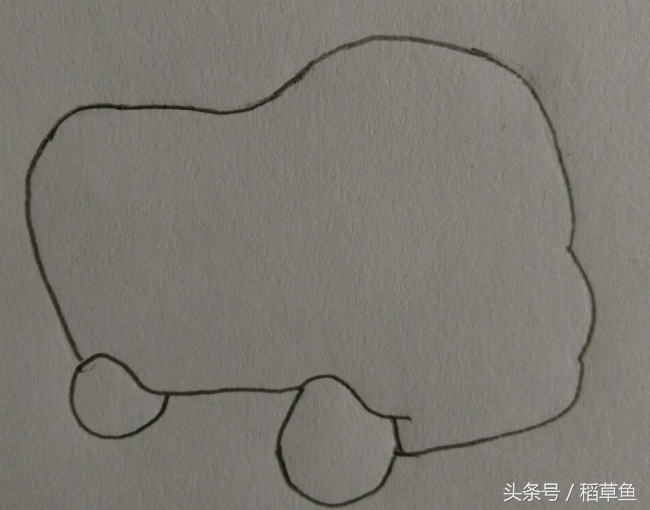 天安门卡通图片，怎么画天安门建筑卡通画（简笔画——坐着卡通狗大巴车去北京天安门）