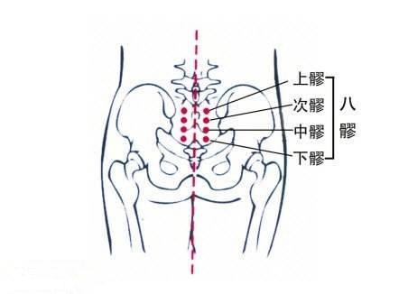 次髎定位技巧图片