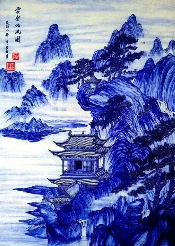 长城怎么画，长城怎么画立体（看看这些非常画作）