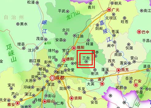 三台县属于哪个市(三台归哪里管)