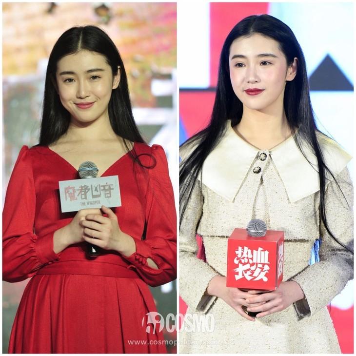 女神张辛苑，微信头像，女神张辛苑（网红五官完美凑一起咋就没明星好看呢）