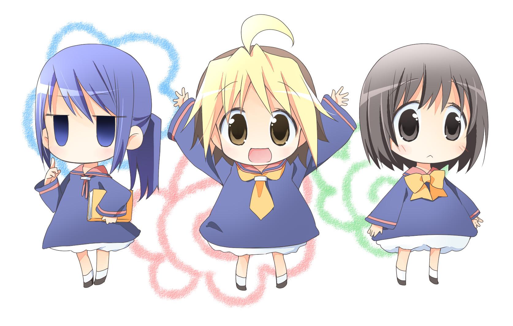 花丸幼稚园情侣头像，软锦：“花丸幼稚园/动漫情侣头像/闺蜜头像/呆萌/可爱”微信（盘点动漫中那些萝莉的动漫！）