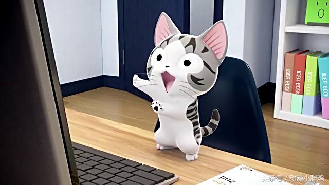 我有超级萌友小奇猫，奇猫（3D版动漫《甜甜私房猫》小奇360°全方位卖萌）