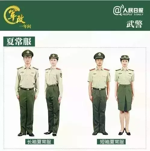 中国军衔等级胸章，军服胸章级别图怎么看（军改后的全军部队臂章和军衔标识暨军服大全）